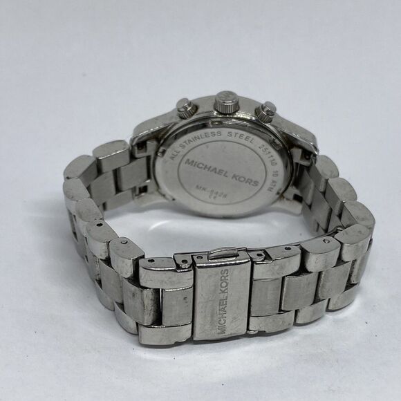Michael Kors Runway MK5428 Women Stainless Steel Analog Dial Quartz Watch WO687 - Picture 10 of 12
